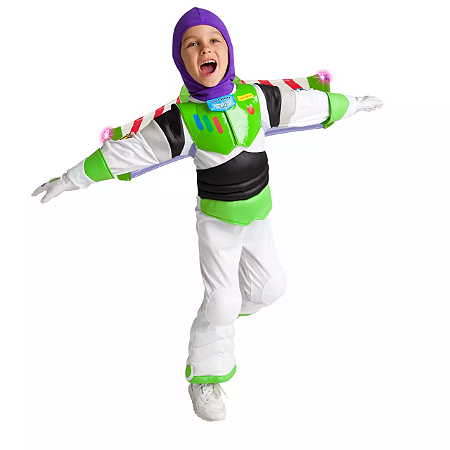 Fantasia Buzz Lightyear Infantil Light-Up Toy Store Disney Original Importada EUA