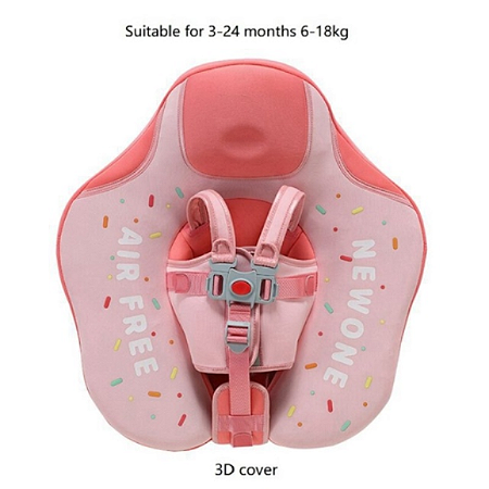 Bóia para Bebê MambooBaby Rosa 3-24M