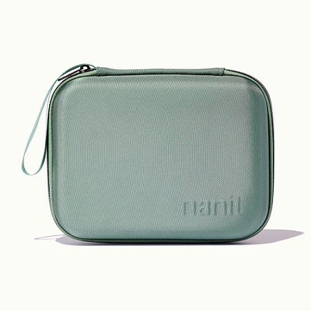 Nanit Estojo de Viagem Verde para Babá Eletrônica e Suporte