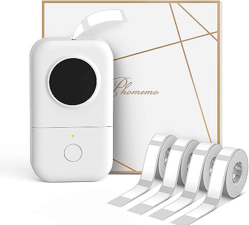 Phomemo D30 Etiquetadora Portátil Bluetooth com 4 Fitas 12x40mm