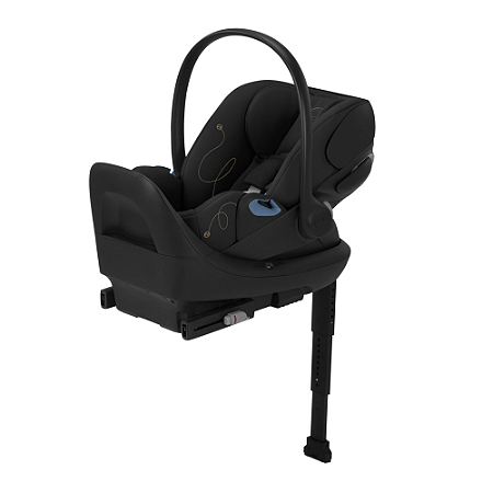 Bebê Conforto Cybex Cloud G Lux com SensorSafe - Lua Negra Com Base Isofix Inclusa