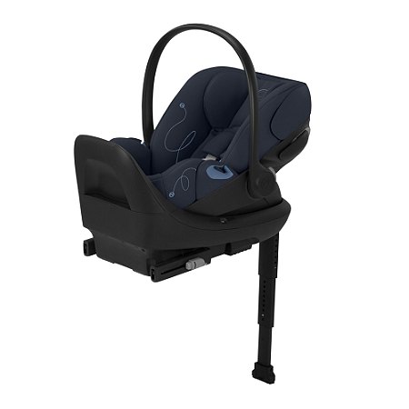 Bebê Conforto Cybex Cloud G Lux com SensorSafe - Ocean Blue Com Base Isofix Inclusa