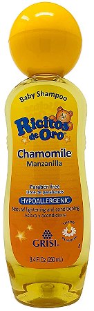 Ricitos de Oro Camomila Manzanilla, Shampoo para bebê, Antialérgico 250ml