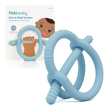 Fridababy Mordedor 3 em 1 Get-A-Grip Azul