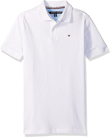 Tommy Hilfiger Polo Infantil Branca