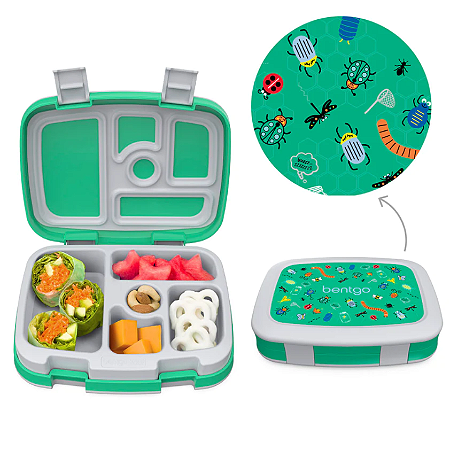 Bentgo Lancheira Kids Prints Lunch Box Bug Buddies