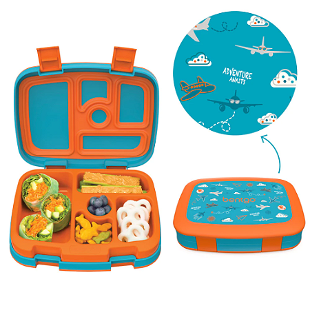 Bentgo Lancheira Kids Prints Lunch Box Aviões