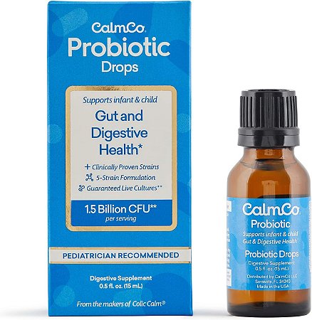 Probiótico Infantil CalmCo 15ml + Vitamina D