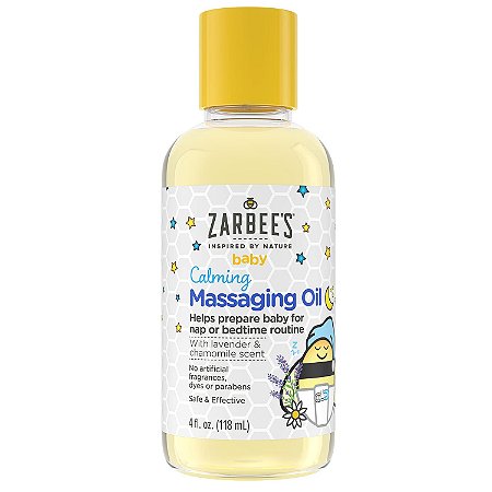 Zarbees Óleo Massageador Lavanda e Camomila 100% Natural