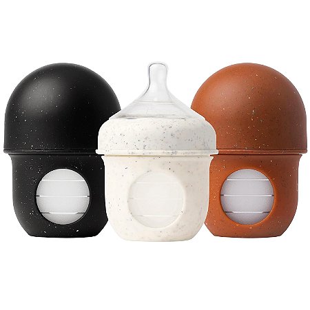 Boon Nursh 3 Mamadeiras Silicone 120 ml
