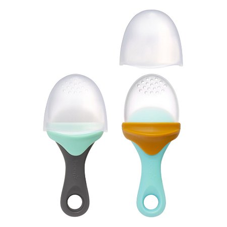 Boon Pulp Alimentadores de Silicone para Bandeja de Picolé Mint/Blue