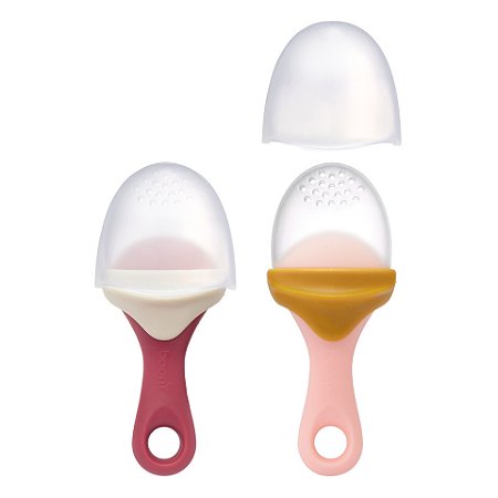 Boon Pulp Alimentadores de Silicone para Bandeja de Picolé Mauve/Pink
