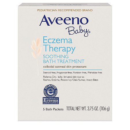 Aveeno Baby Eczema Therapy Calmante de Banho 5 un, 106g