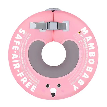 Boia de Pescoço para Recém-Nascido 0-10m Tam. L Rosa MambooBaby
