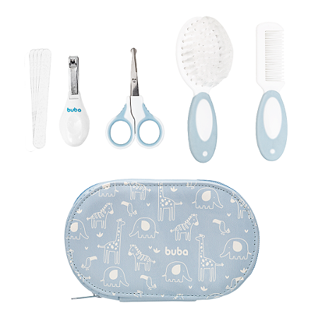 Buba Kit Higiene com Necessarie Azul