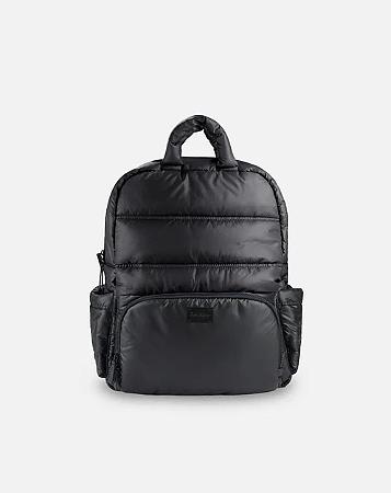 7AM Mochila Maternidade BK718 Preto - Multifuncional, à prova d'água