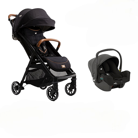 Joie Carrinho de Bebê Parcel Eclipse Combo com Bebê Conforto I-Snug Shale