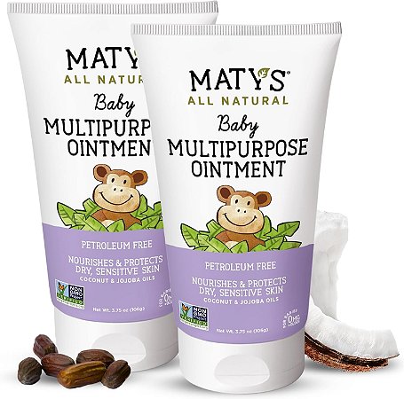 Matys 2 Pomadas Multifuncional Natural e Vegana 106g