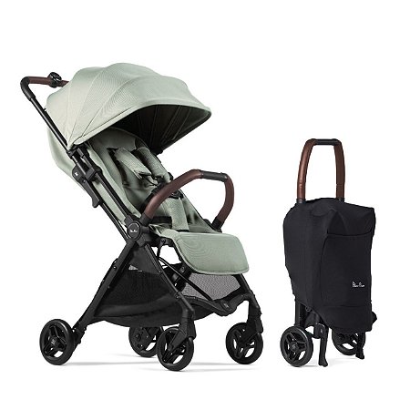 Carrinho de Bebê Jet 5 Silver Cross - Verde Sage