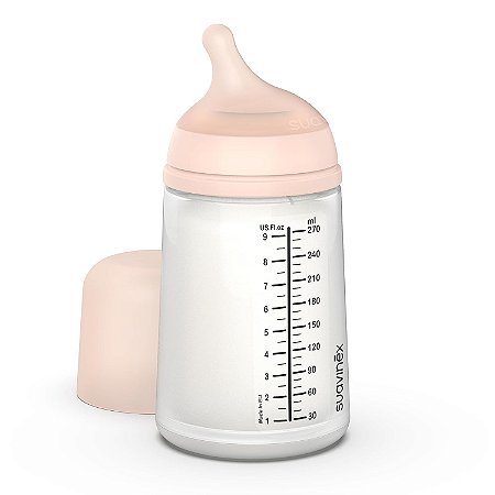 Mamadeira Suavinex Zero Zero Fluxo Adaptável 270ml
