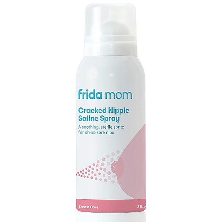Spray Cicatrizante para Amamentação, Bicos Rachados Machucados Frida Mom Spray de Salina Natural