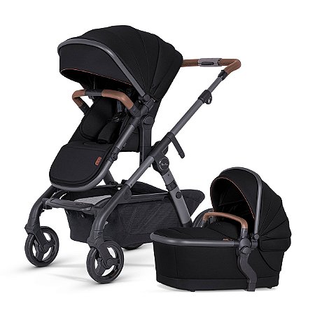 Carrinho de Bebê Wave 3 Silver Cross Preto Licorice