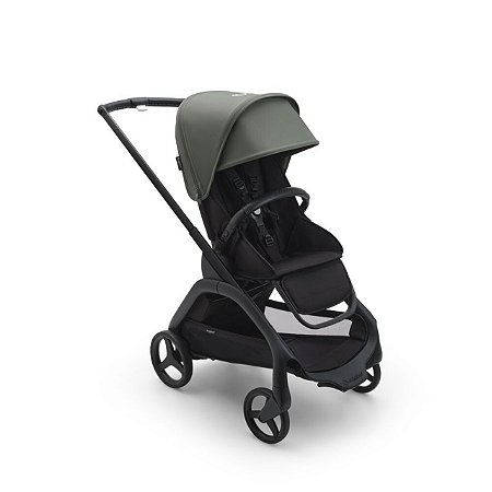 Carrinho de bebê Bugaboo Dragonfly Black and Forest Green +6m