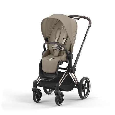Cybex Carrinho Priam4 Rose Gold Cozy Beige