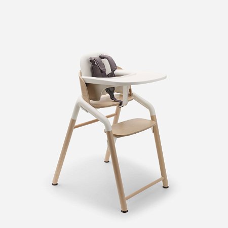 Cadeira de Refeição Bugaboo Giraffe Completa Wood White