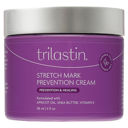 Trilastin Creme para Prevenção Estrias Gestação, Cicatrização de Estrias 118ml