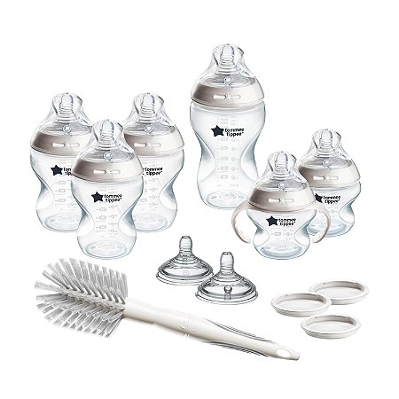 Kit Mamadeira Tommee Tippee 13 peças Natural Start Grow