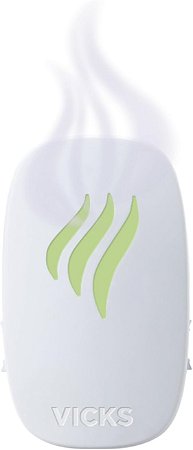 Vaporizador Vicks Advanced Soothing  sem água com luz noturna e VapoPads