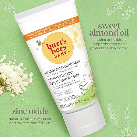 Pomada para Assaduras Natural Burts Bees Baby 85g