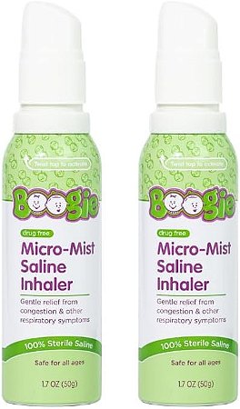 Boogie Spray Inalador de Salina - 2 Refil de 50g