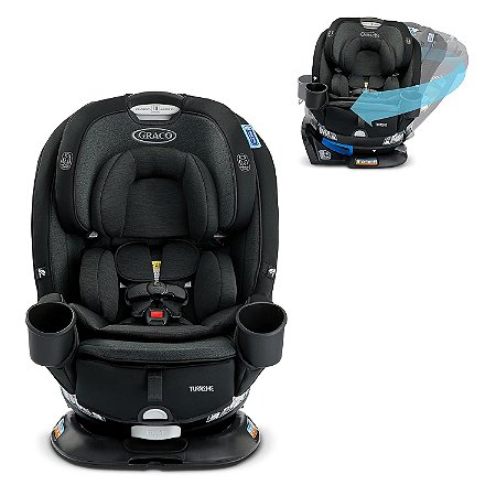 Cadeira Graco Turn2Me™ 3-em-1 assento de carro rotativo Cambridge 0-45kg com Isofix