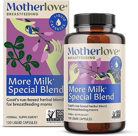 Motherlove More Milk Special Blend 120 Cápsulas para Amamentação - Vegano