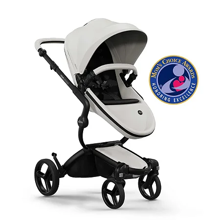 Carrinho de Bebê Mima Xari Max - Branco / Preto