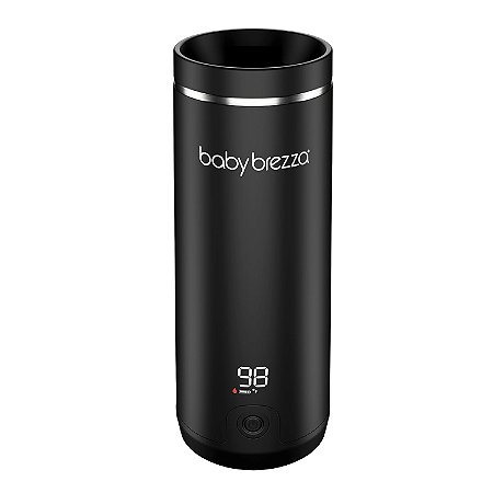 Aquecedor de Mamadeiras Portátil Baby Brezza 240ml Recarregável Preto