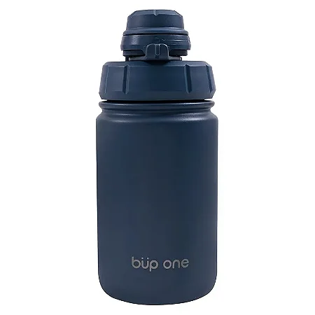 Garrafa Térmica 350ml Easy Open Azul Escuro Büp One