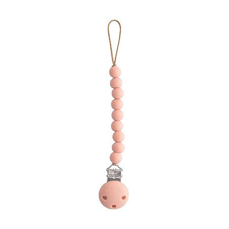 Prendedor de Chupeta Mushie Hera - Powder Pink