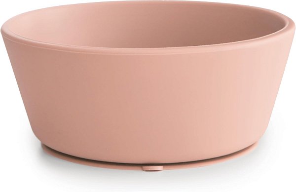 Tigela Mushie - Bowl com Ventosa, Blush