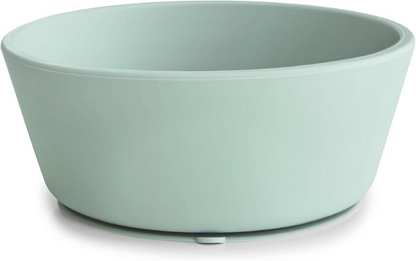 Tigela Mushie - Bowl com Ventosa, Cambridge Blue