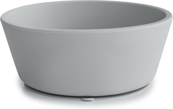 Tigela Mushie - Bowl com Ventosa, Stone