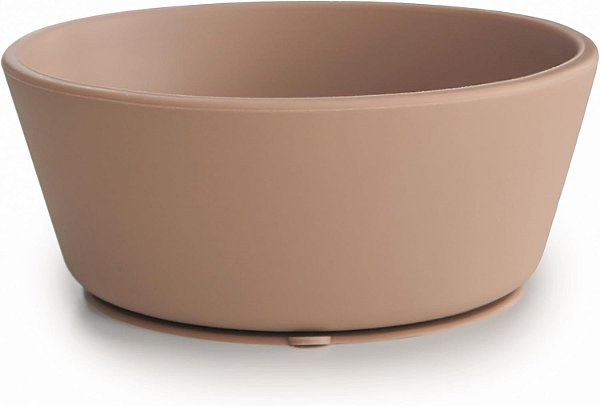 Tigela Mushie - Bowl com Ventosa, Natural