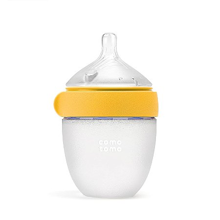 Mamadeira Comotomo Ger. 2 150ml Amarela 0-3 meses
