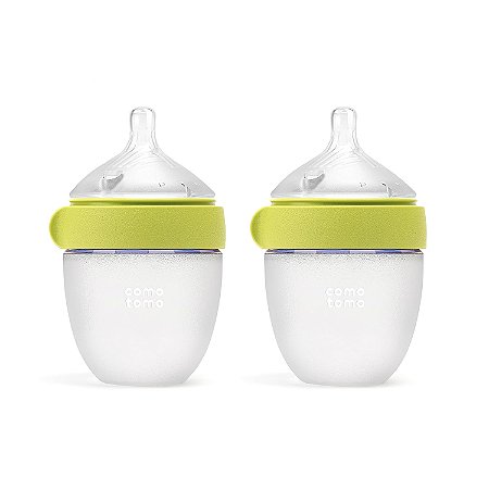 Mamadeira Comotomo Ger. 2 150ml Verde 0-3 meses (Pacote com 2)