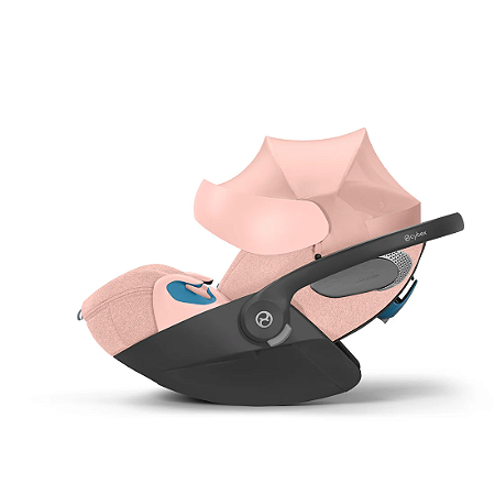 Bebê Conforto CYBEX Cloud T Comfort Extend com SensorSafe Peach Pink - Com Base Isofix