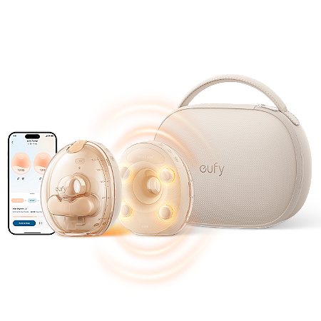 Extratora de Leite Eufy S2 Pro Hands Free Dupla