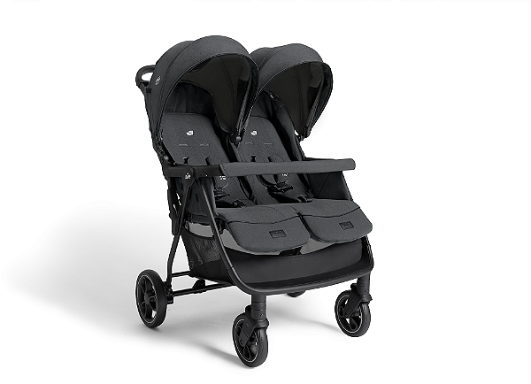 Carrinho para Gêmeos Joie Estrella Chumbo Ebony 0-15kg