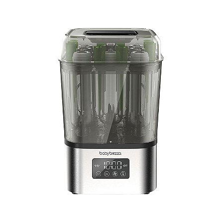 Esterilizador e secador de mamadeiras Baby Brezza SuperQuick Ultrarapido Inox